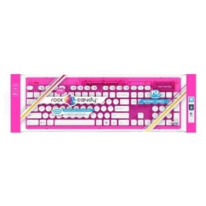 Rock Candy Pink Palooza Wireless Keyboard PC/MAC Compatible 904-005 USB Windows